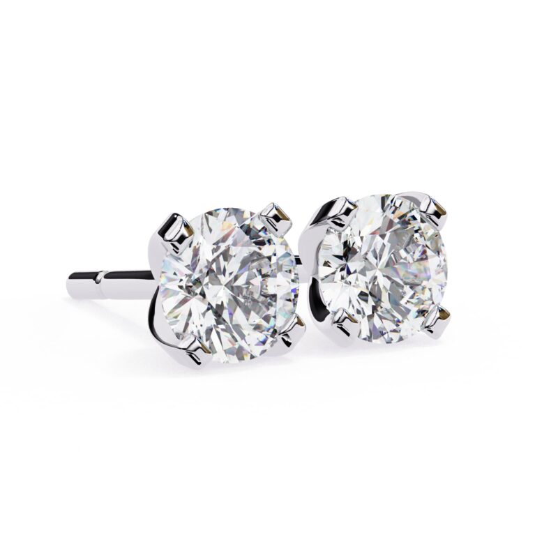 Moissanite Stud Earrings For Women - Image 4