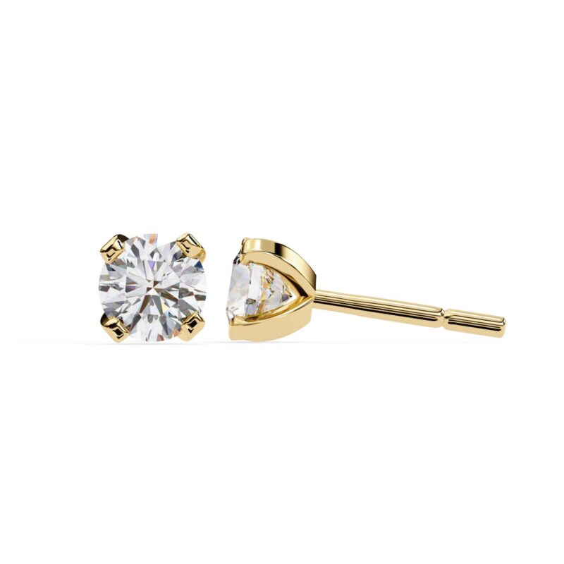 Moissanite Stud Earrings For Women - Image 2