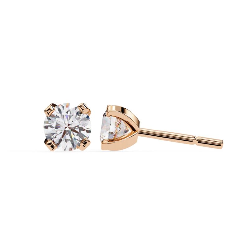 Moissanite Stud Earrings For Women - Image 3