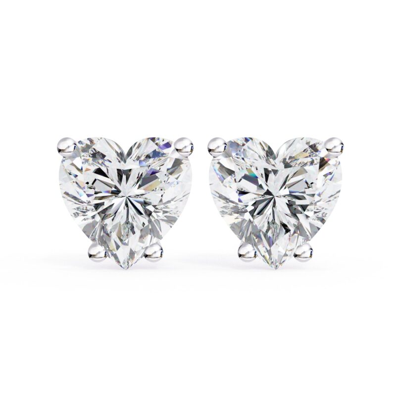 Moissanite Stud Earrings For Women
