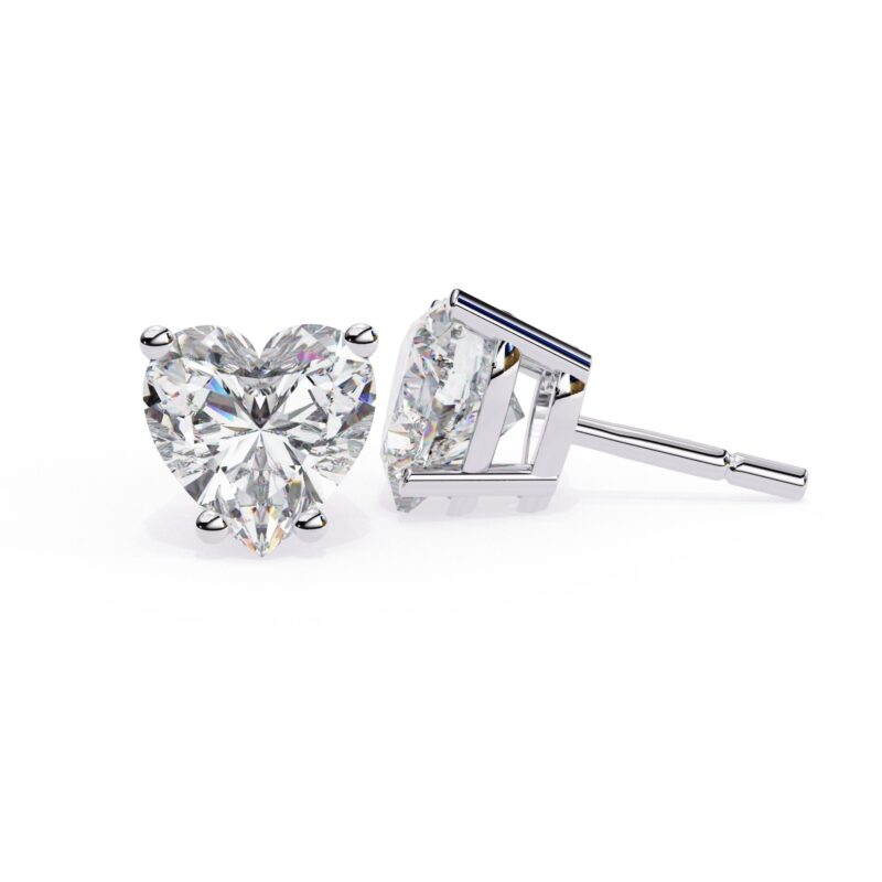 Moissanite Stud Earrings For Women - Image 3
