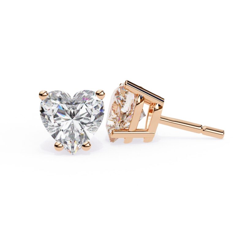Moissanite Stud Earrings For Women - Image 2