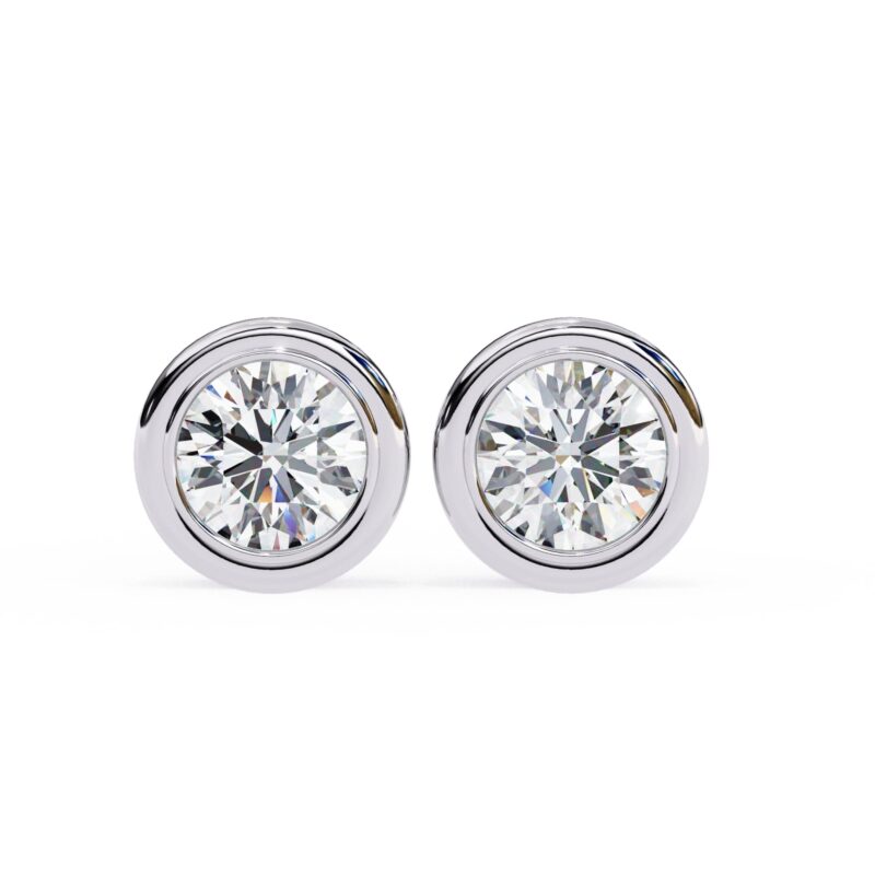 Moissanite Stud Earrings For Women
