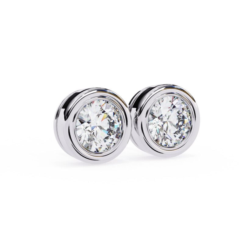 Moissanite Stud Earrings For Women - Image 3