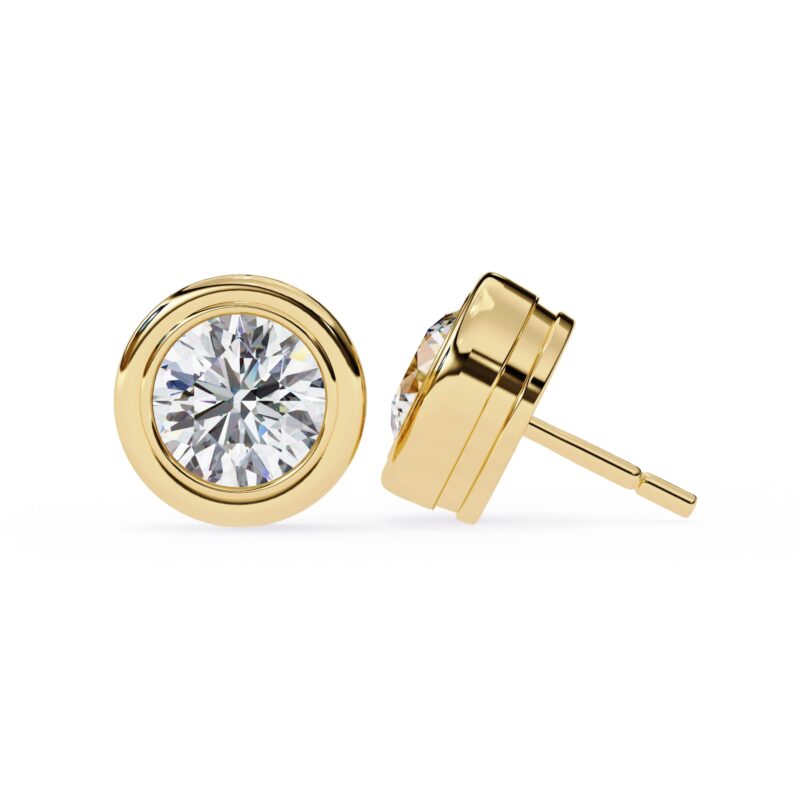 Moissanite Stud Earrings For Women - Image 4