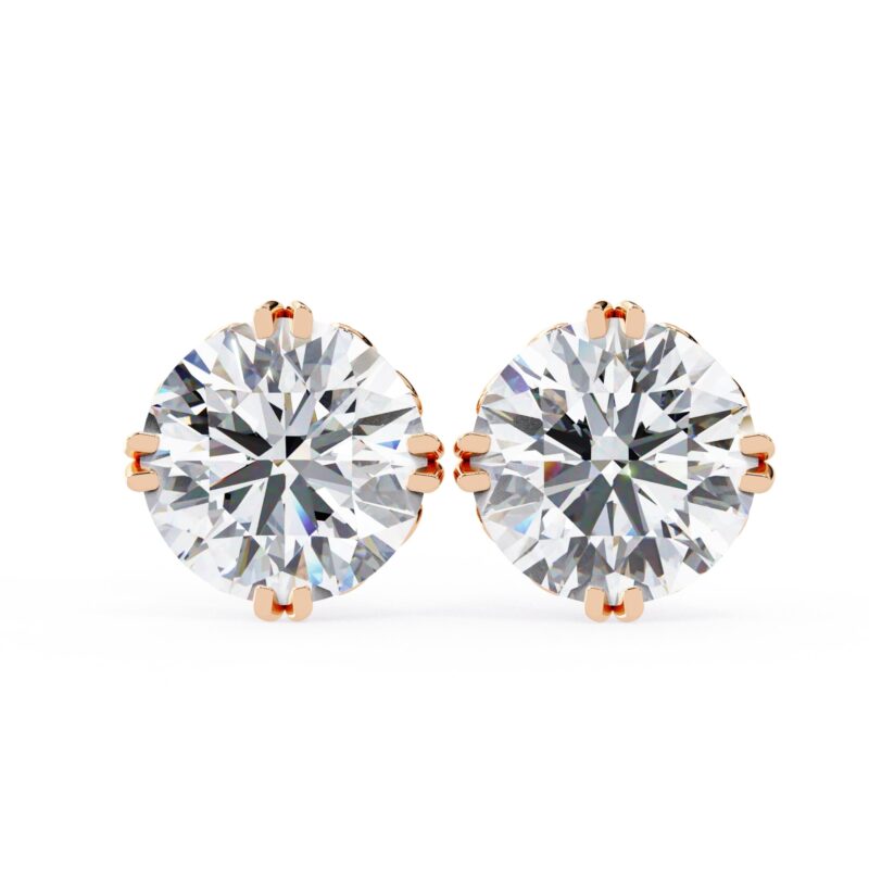 Moissanite Stud Earrings For Women - Image 9