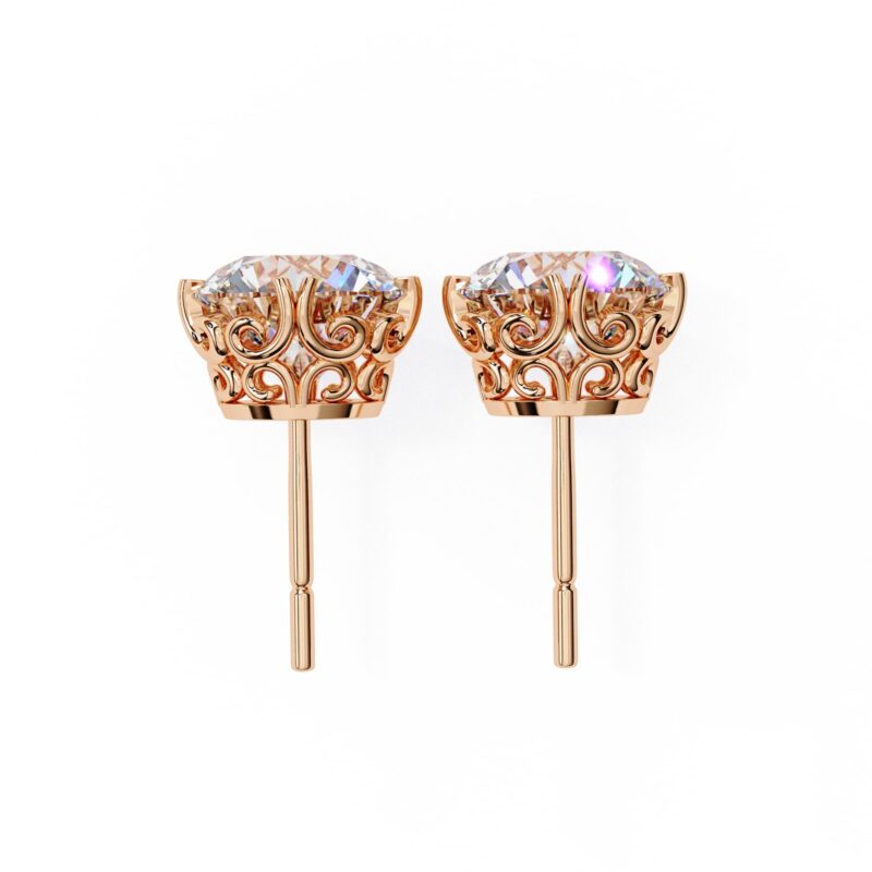 Moissanite Stud Earrings For Women - Image 8