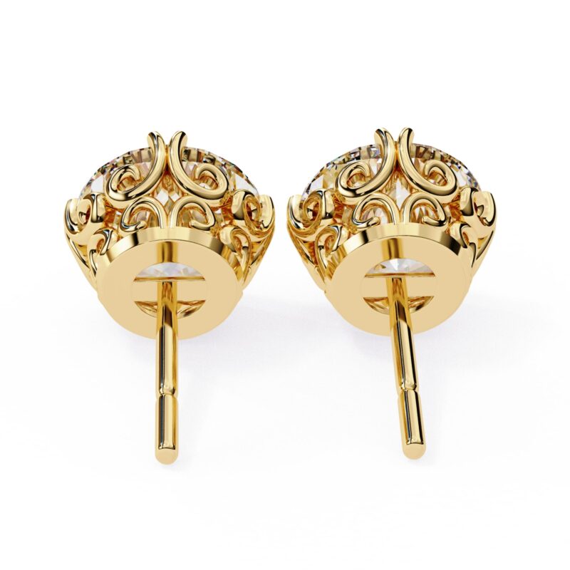 Moissanite Stud Earrings For Women - Image 6