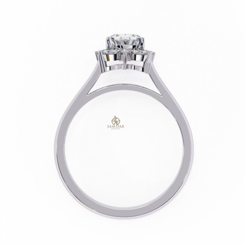 Moissanite Engagement Ring For Women - Image 11