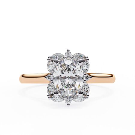 Moissanite Engagement Ring For Women