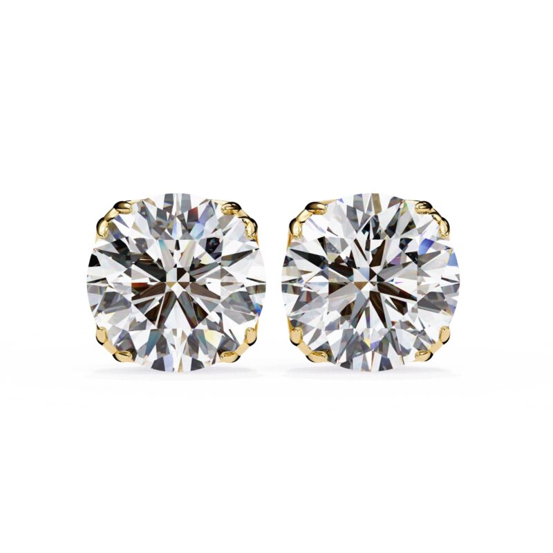 Moissanite Stud Earrings For Women - Image 10