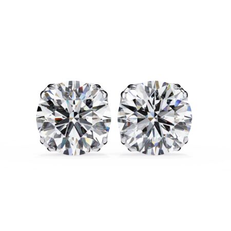 Moissanite Stud Earrings For Women