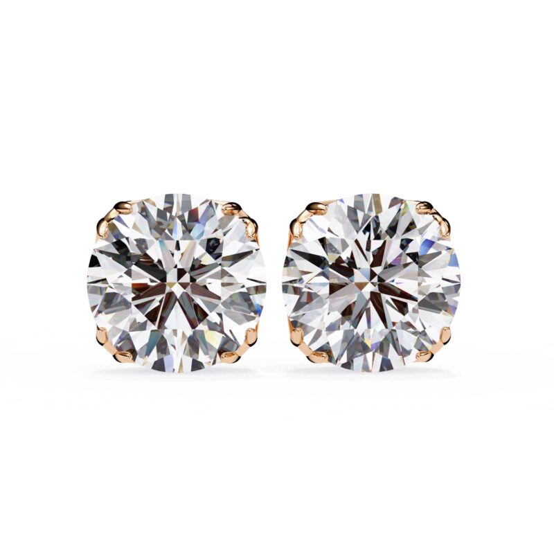 Moissanite Stud Earrings For Women - Image 7