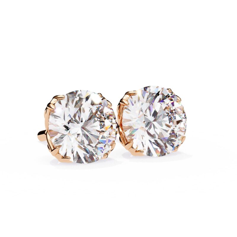 Moissanite Stud Earrings For Women - Image 8
