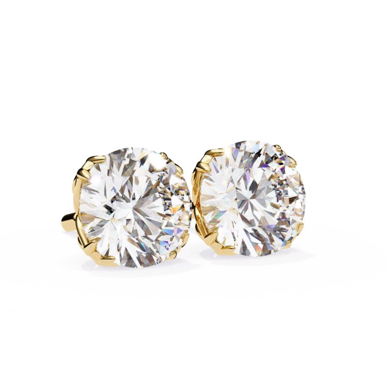 Moissanite Stud Earrings For Women - Image 6