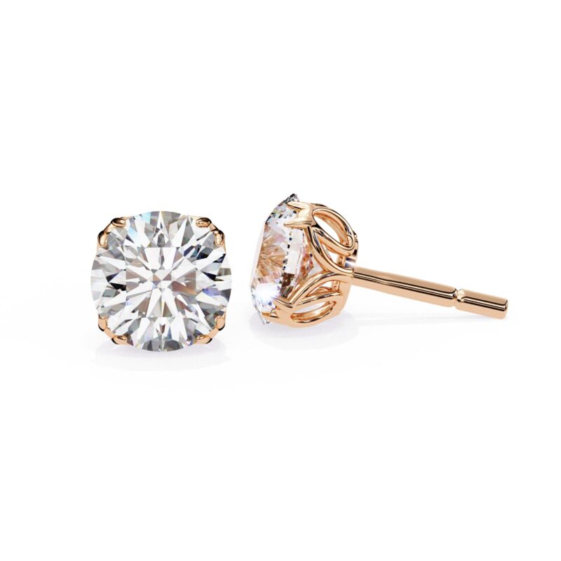 Moissanite Stud Earrings For Women - Image 5