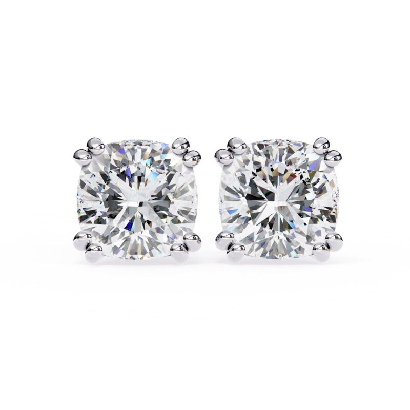 Moissanite Stud Earrings For Women