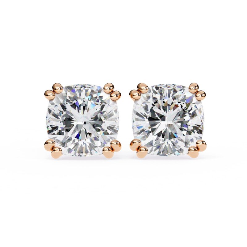 Moissanite Stud Earrings For Women - Image 11