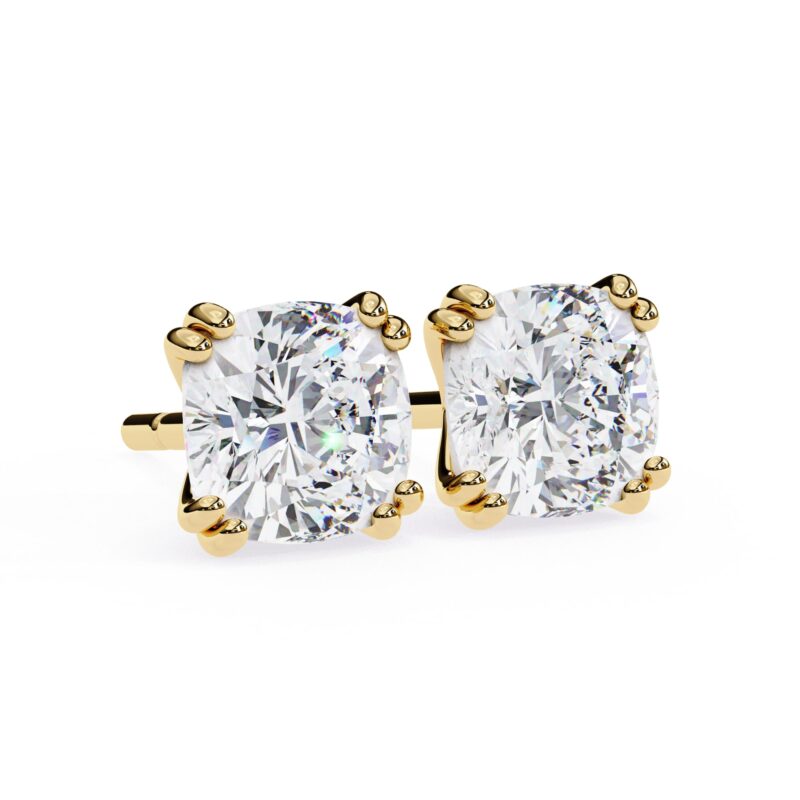 Moissanite Stud Earrings For Women - Image 4