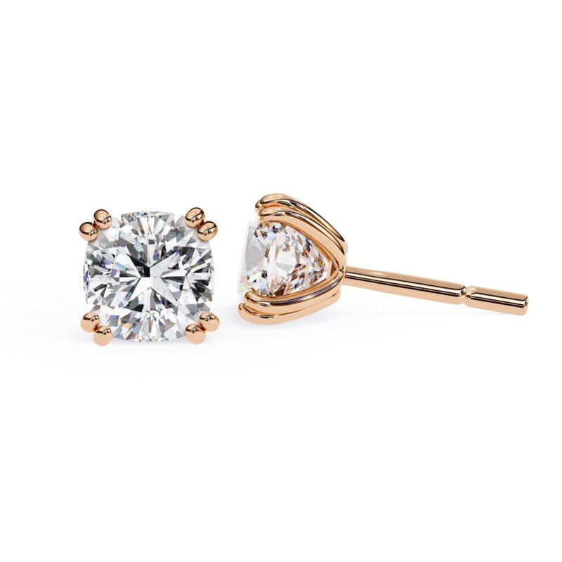 Moissanite Stud Earrings For Women - Image 5