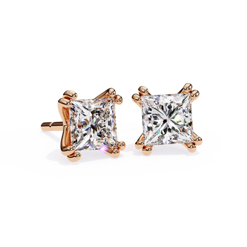 Moissanite Stud Earrings For Women - Image 5