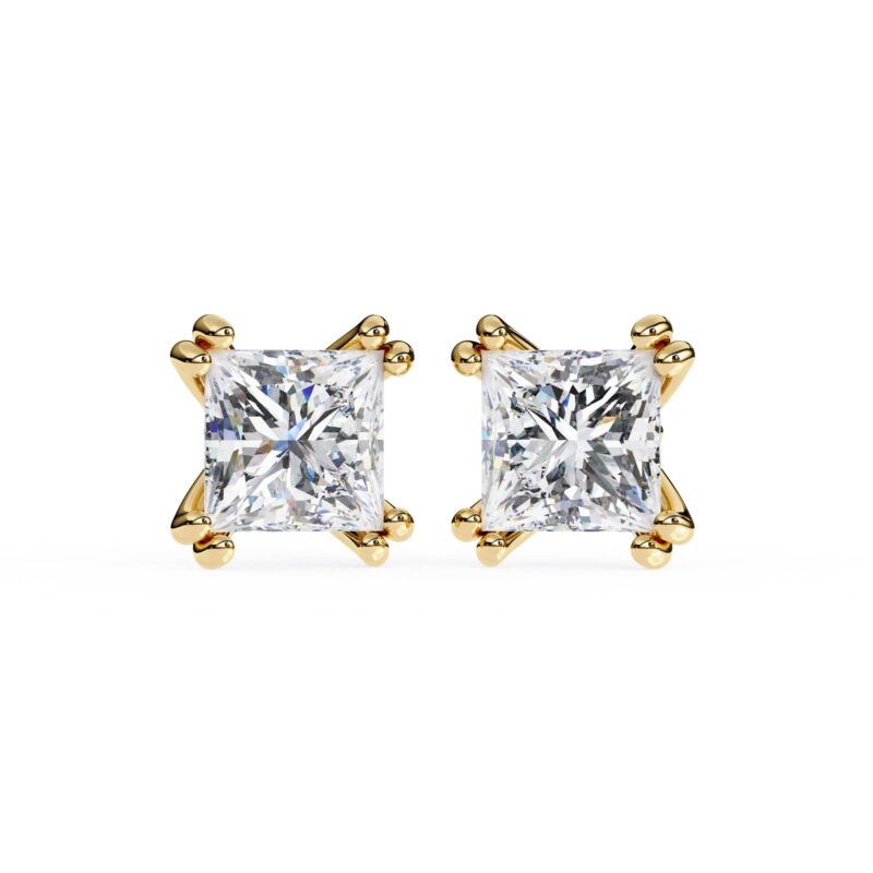 Moissanite Stud Earrings For Women - Image 11