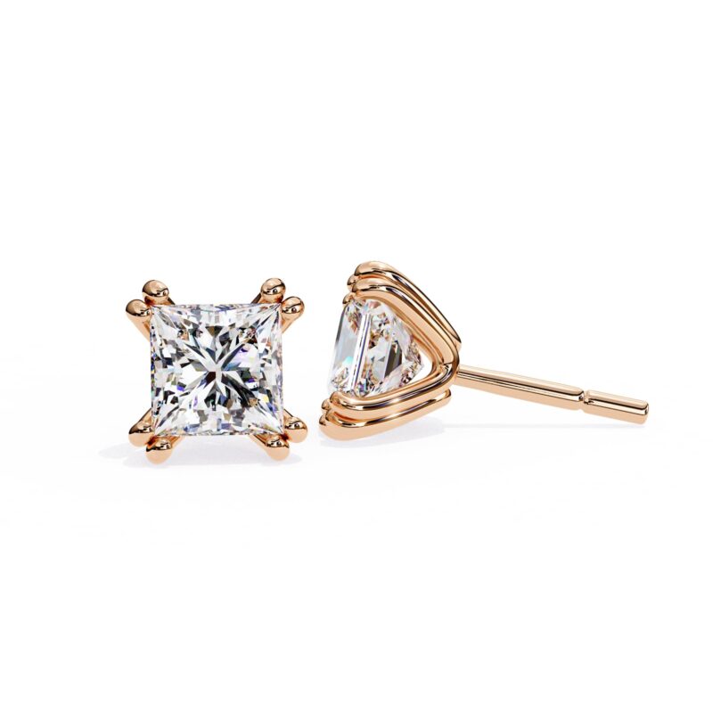 Moissanite Stud Earrings For Women - Image 4