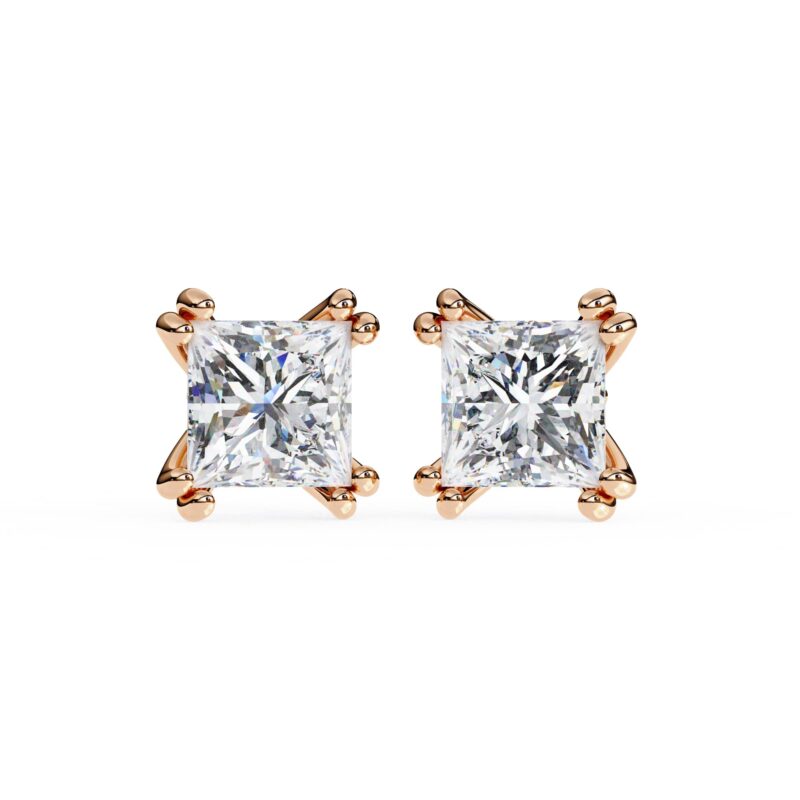 Moissanite Stud Earrings For Women - Image 10