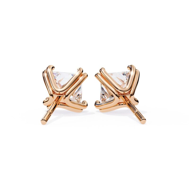 Moissanite Stud Earrings For Women - Image 7