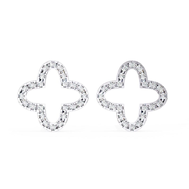 Moissanite Stud Earrings For Women - Image 11