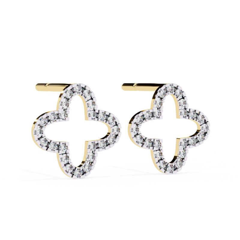 Moissanite Stud Earrings For Women - Image 3