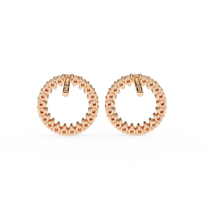 Moissanite Stud Earrings For Women - Image 11