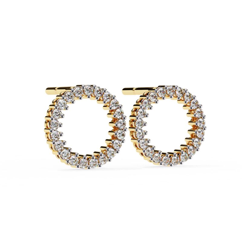 Moissanite Stud Earrings For Women - Image 7