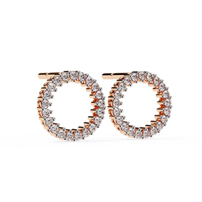 Moissanite Stud Earrings For Women - Image 5