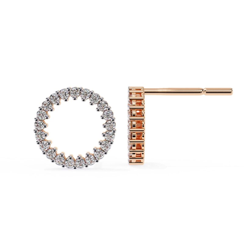 Moissanite Stud Earrings For Women - Image 6