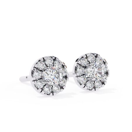 Moissanite Stud Earrings For Women