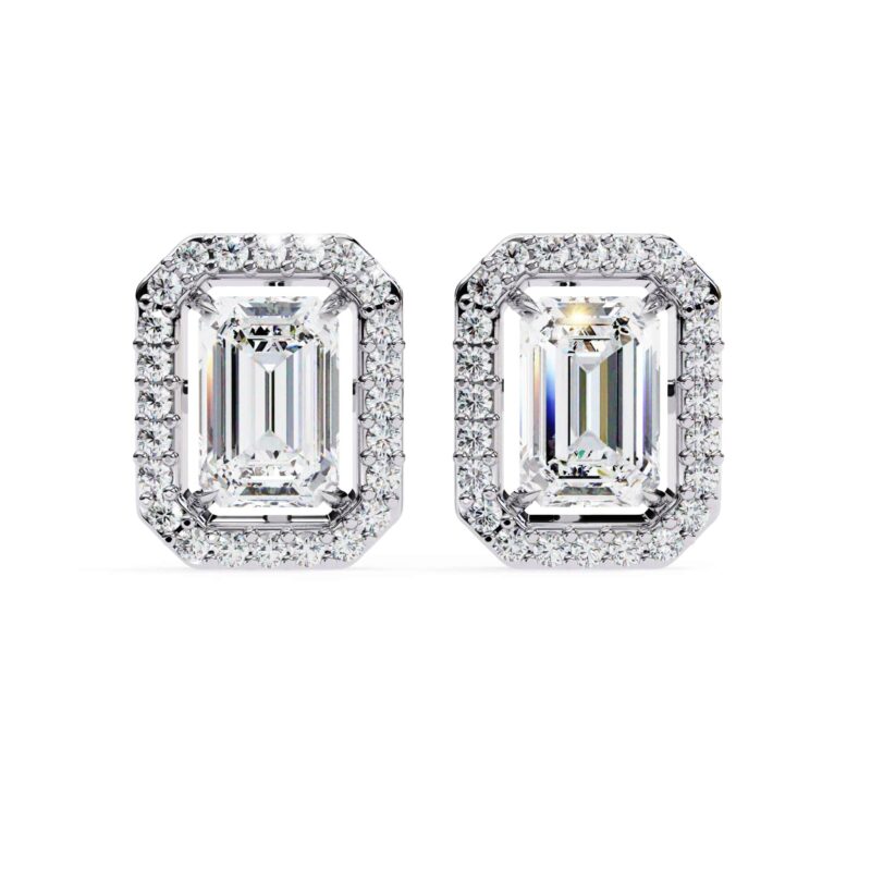 Moissanite Stud Earrings For Women - Image 9