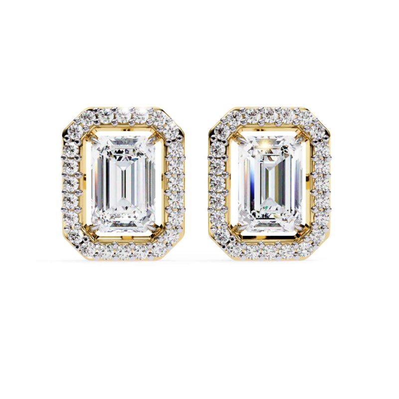 Moissanite Stud Earrings For Women - Image 7