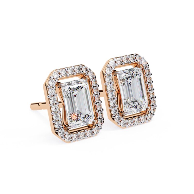 Moissanite Stud Earrings For Women - Image 8