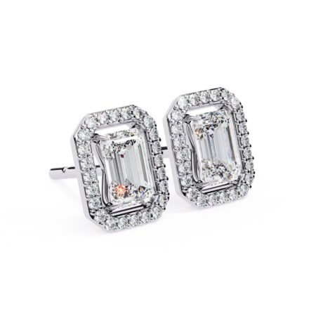 Moissanite Stud Earrings For Women