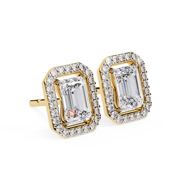 Moissanite Stud Earrings For Women - Image 3
