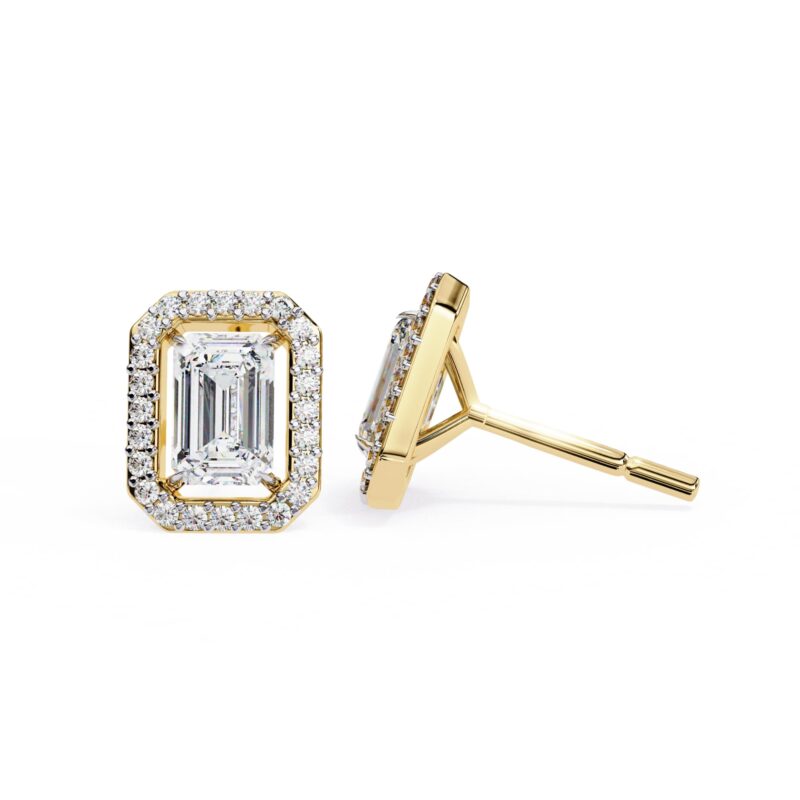 Moissanite Stud Earrings For Women - Image 4