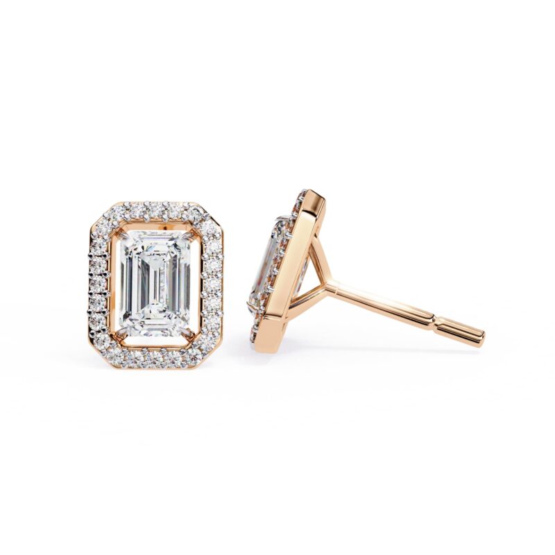 Moissanite Stud Earrings For Women - Image 5