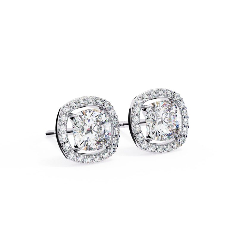 Moissanite Stud Earrings For Women - Image 11