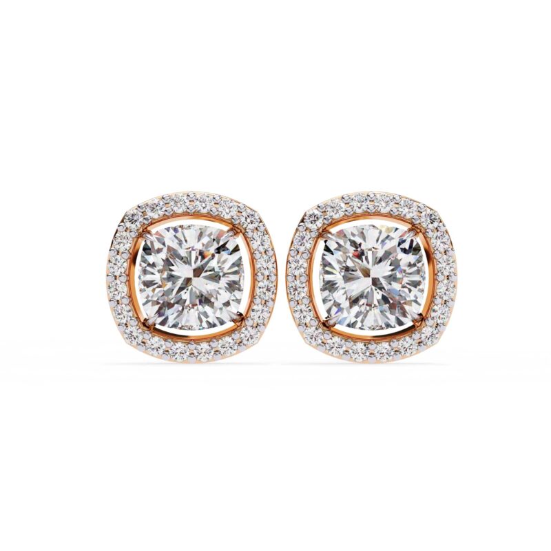 Moissanite Stud Earrings For Women - Image 8