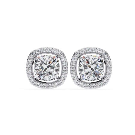 Moissanite Stud Earrings For Women