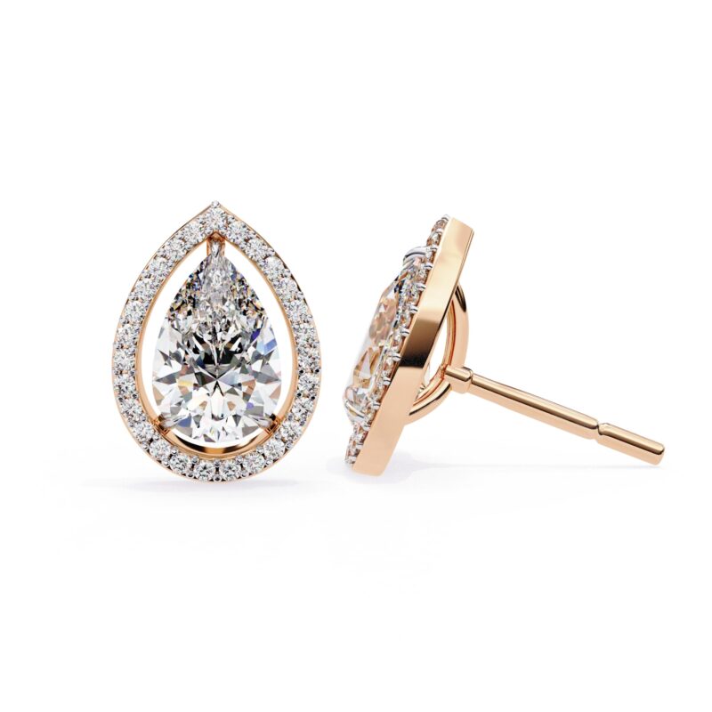 Moissanite Stud Earrings For Women - Image 4