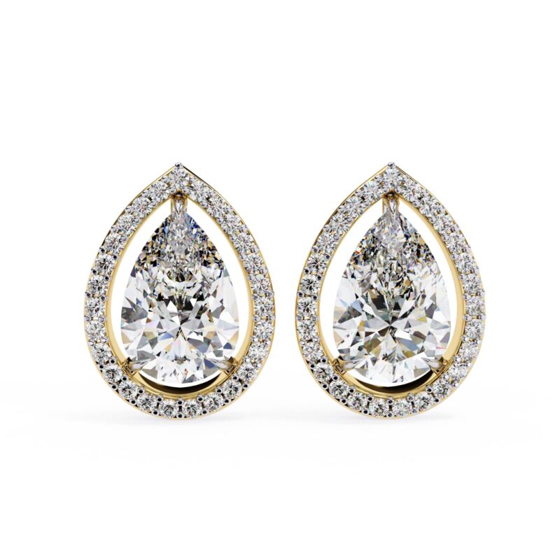 Moissanite Stud Earrings For Women - Image 9
