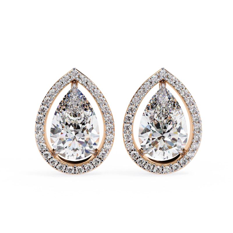 Moissanite Stud Earrings For Women - Image 7