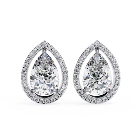Moissanite Stud Earrings For Women